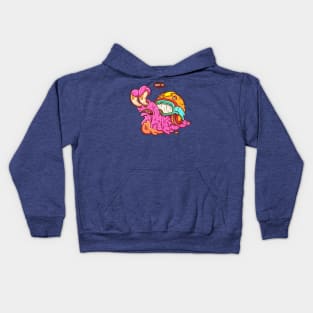 Racing Snail Funnny Kids Hoodie